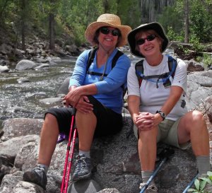 Friends on the river