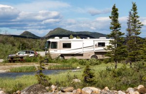 Camping at Summit Lake