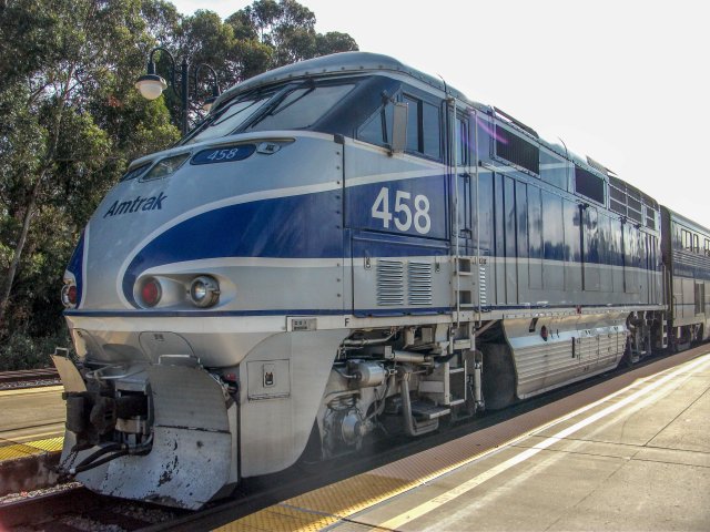 Amtrak F59 Locomotive