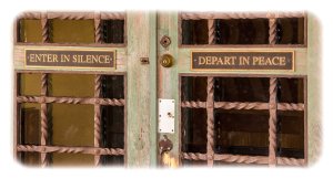 Trainside hotel entrance