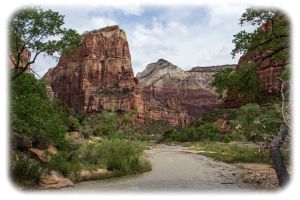 Lunchtime view on the Virgin River