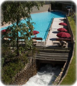 Radium Hot Springs pool and spa